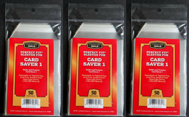 150 Cardboard Gold Perfect Fit Sleeves for Card Saver 1 Bag - £10.58 GBP