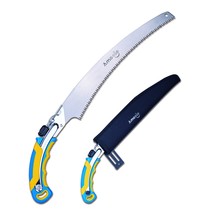 14&quot; Razor Tooth Pruning Saw With Sheath, 14-Inch Curved Blade For Wood C... - £32.24 GBP