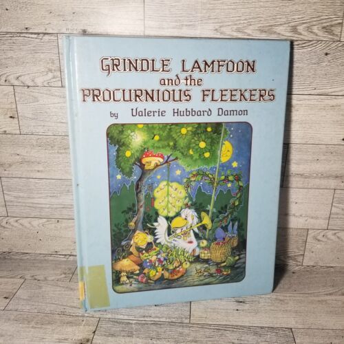 &quot;Grindle Lamfoon and the Procurnious Fleekers&quot; By Valerie Damon 1979 Ex-Lib - $8.11