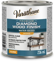Varathane 200061H Water-Based Ultimate Polyurethane, Half Pint, Gloss Fi... - £19.60 GBP