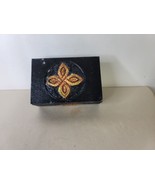 Treasure Box Symbol  Hand Crafted Indonesia 5 x 3 x 1.5 Inches - £11.67 GBP