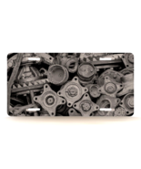 Mechanic parts and gears Novelty License Plate - $21.84 CAD