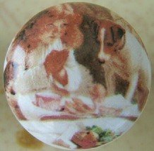 Cabinet Knobs w/ JACK RUSSELL TERRIER Suspense - £4.23 GBP