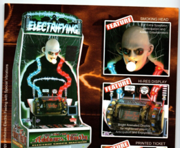 The Addams Family Arcade FLYER Uncle Fester Electric Shock Machine Original 1999 - $11.70