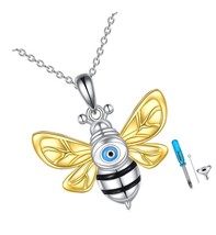 Jewelry Sterling Silver Bee Pendant Urn for - £104.83 GBP