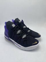 Authenticity Guarantee 
Nike LeBron 18 Lakers 2020 CQ9283-004 Men’s Size 10 - £107.73 GBP