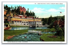 Troutdale Hotel Bear Creek Canon Evergreen Colorado CO UNP WB Postcard R11 - £3.22 GBP