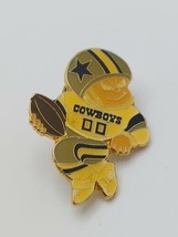 Dallas Cowboys Vintage Enamel Pin JFS 1989 - £19.28 GBP