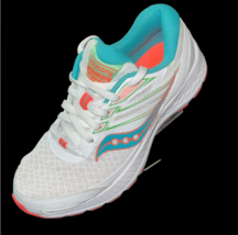 Saucony Womens Cohesion 13 S10559-13 White Running Shoes Sneakers Size 7.5 - £35.16 GBP