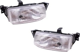 Headlights For Ford Escort 1991 1992 1993 1994 1995 1996 Left Right Pair - $112.16
