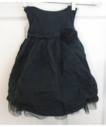 Gymboree Baby Girls Sleeveless Special Occasion Black Dress w/ Crinoline... - $10.86 CAD