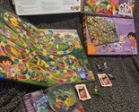 Milton Bradley candy land Dora The Explorer Board Game 2005 &amp; interactiv... - £11.68 GBP