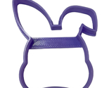 6x Bunny Ears Build Your Own Fondant Cutter Cupcake Topper 1.75 IN USA F... - £5.58 GBP