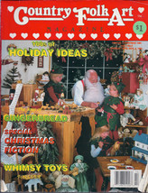 Country Folk Art Magazine1991 Special Christmas Vol.3 No. 5 - £1.35 GBP