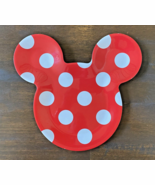 Authentic Tokyo Disney Resort Red w/White Polka Dots Mickey Mouse Souven... - €32,74 EUR
