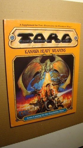 TORG SUPPLEMENT - KANAWA HEAVY WEAPONS *NICE ORIGINAL* DUNGEONS DRAGONS - $16.83