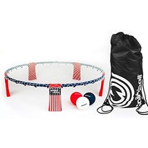 Spikeball Red, White, and Blue Standard 3 Ball Kit - £71.03 GBP