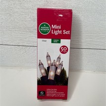 Winter Wonder Lane Mini Set Clear String Lights Christmas Holiday Event - $9.99