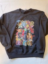 Tyler The Creator Mens Black Crewneck Sweatshirt Size Large Hip Hop Rap - $32.18