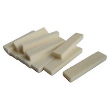 Martin Style Shaped Bone Nut Blank. Measures 1-3/4&quot; X 3/8&quot; X 1/4&quot;.white ... - £15.55 GBP