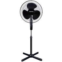 Impress 16&quot; Oscillating Stand Fan (black) IM-725B - £55.14 GBP