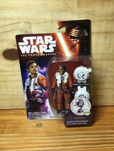 Star Wars The Force Awakens Poe Dameron 3.75&quot; Action Figure 2016 New Nip - £9.37 GBP