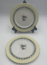 2 -ROYAL Doulton - Carmina, Salad Plate, Lemons - £39.65 GBP