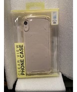 Clear View Phone Case For Iphone XR *NEW* mmm1 - $16.28 CAD