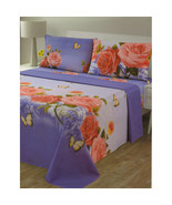  Floral Sheets Set 4 Piece Set   Deep Pocket Bed Sheets Multicolor Queen... - $34.75+