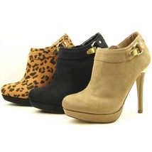 Women&#39;s Platform Ankle Boots, Stiletto Heel Booties 5.5-11US/36-42EU/3.5-9AU - £7.97 GBP