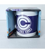 Dragon Ball Z Capsule Corps 13.5oz Blue White Coffee Mug Toei Box Damage... - €19,70 EUR