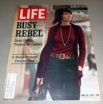 Life Magazine April 23, 1971 - Jane Fonda, Gertrude Stein, Here Come's Circus - $12.75