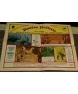 Original 1968 Motion Picture Half-Sheet &quot;Doctor Doolittle&quot; Old-Timey Cir... - $114.44 MXN