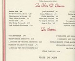 The Jockey Club Luncheon Menu Washington DC 1969 - £53.97 GBP