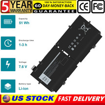 52Twh Battery For Dell Xps 13 7390 2-In-1 P103G P103G001 P103G002 - $44.99