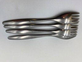 Set of 4 WMF Stainless Steel LAUREL Salad Forks Made in Germany - $39.99