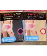 Maidenform ~ 2-Pair Women&#39;s Smooth Flexees Boyshort Panty Black #FP0059 ~ S - $20.26