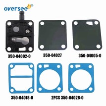 350-04002 Fuel Pump Diaphragms Gaskets 3C8 For 2T Tohatsu 9.9-12-15HP Outboard - £18.85 GBP