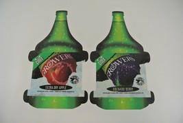 Growers Dry Cider Plastic Signs BC Bottle Shape Extra Apple Orchard Berry - £19.32 GBP