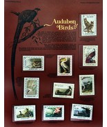 Birds of Audubon Postal Commemorative Society World Of Stamps Series - £7.73 GBP