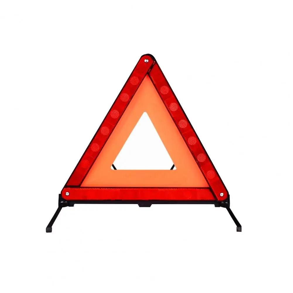 Triangle Sturdy Warning Sign for Par ABS Folding Emergency Reflector Car... - $82.58