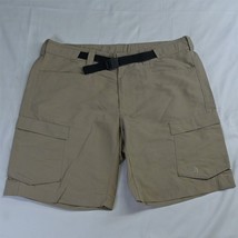 The North Face 36 x 10&quot; Khaki Belted Cargo Shorts - £23.52 GBP