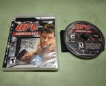 UFC 2009 Undisputed Sony PlayStation 3 Disk and Case - $5.49