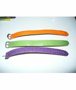 3 Faux Imitation Leather Watch Strap Watch Replacement Bans - $5.25 CAD