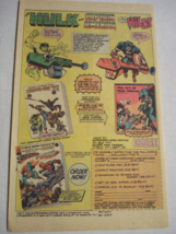 1977 Ad Captain America Shield Shooter, Hulk Flying Fist, Art of Neal Adams - $7.99