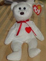 Ty B EAN Ie Babies 1993/94 Valentino Bear W TAGS--SEE Scans For Possible Errors. - £37.36 GBP