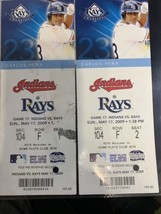 Indians Vs Rays May 17, 2009 - £15.38 GBP