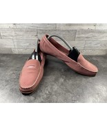 Cole Haan Penny Loafers Women 10B Shoes Blush Pink Suede Leather Slip On... - $34.47