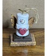 The Original S&#39;mores Midwest Of Cannon Falls Angel Holding Heart Ornament - $18.00