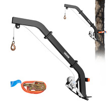 VEVOR Tree Mounted Deer Hoist,353lbs,Ratchet Strap,Heavy Duty,Skinning/C... - $55.99